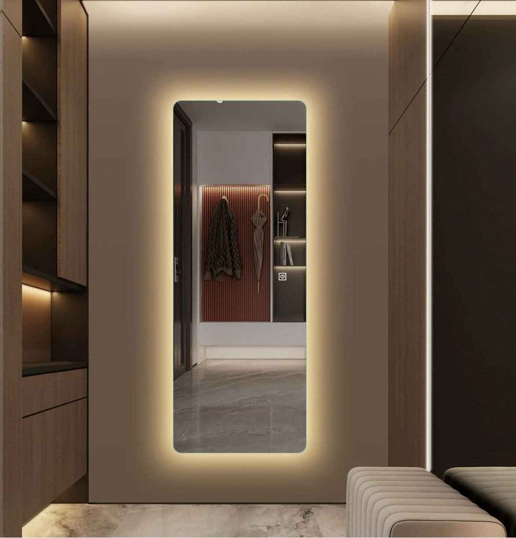 Mobile Shape Backlite LED Mirror 5/1.5 ft wall hanging