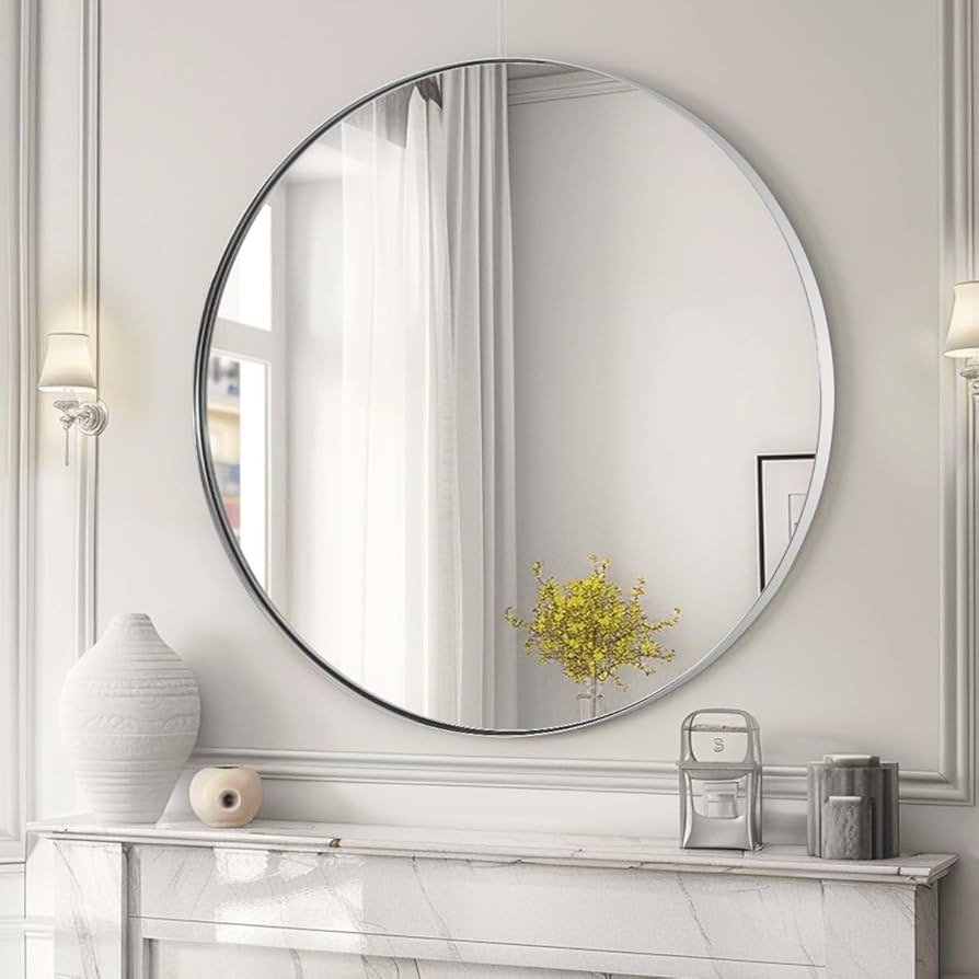 Round Silver Mirror 30*30 inch