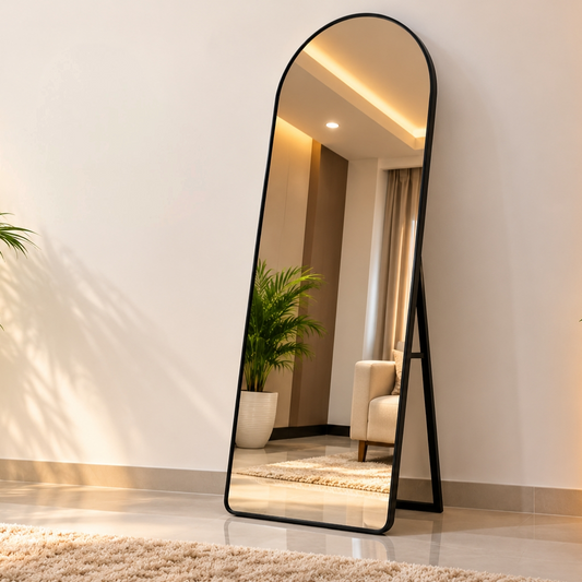 Aluminum Frame Mirror Black 5/1.5 ft | Mirror World BD