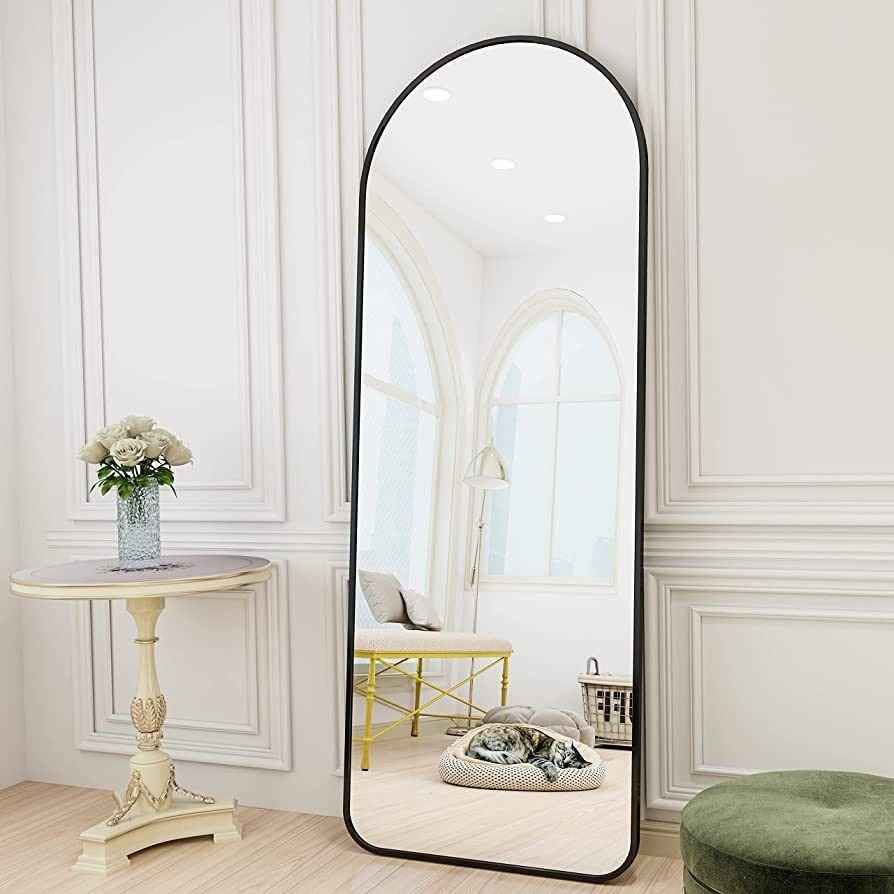Black Aluminum Mirror 5/1.5 ft