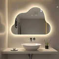 Cloud Shape LED Mirror 24*30 inch 5mm glass
