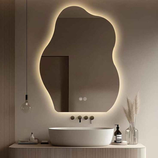 Dolphin shape Backlit LED Mirror 24*30 inch