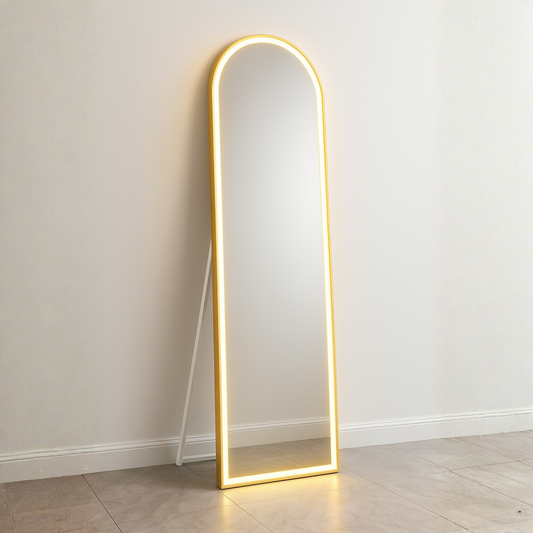 LED Mirror Golden 5/1.5 ft with touch sensor - Mirror World BD