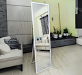 White Fiber Frame Mirror 5/1.5" ft