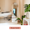 Rose Gold Aluminum Frame Mirror 5/1.5 ft - Mirror World BD
