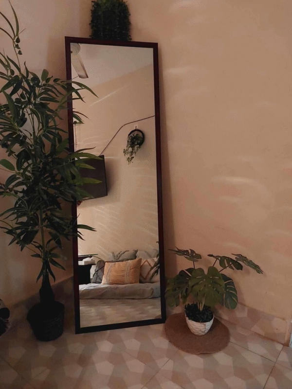 Standing Mirror Black Faibar Frame - Image 3