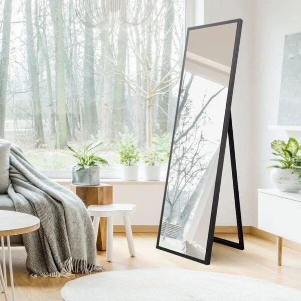 Standing Mirror Black Faibar Frame