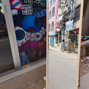 Standing Mirror Wood Faibar Frame